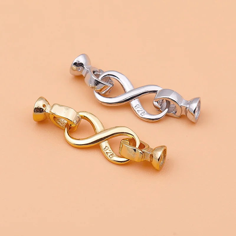 Silver Bead Clasps For Pearl Necklace - Chất Liệu Bạc 925 DIY Đính