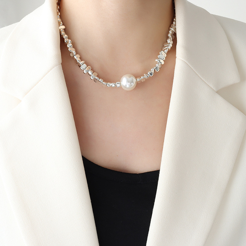 Silver Bead Clasps For Pearl Necklace - Cao Cấp Vòng Cổ Cao Cấp