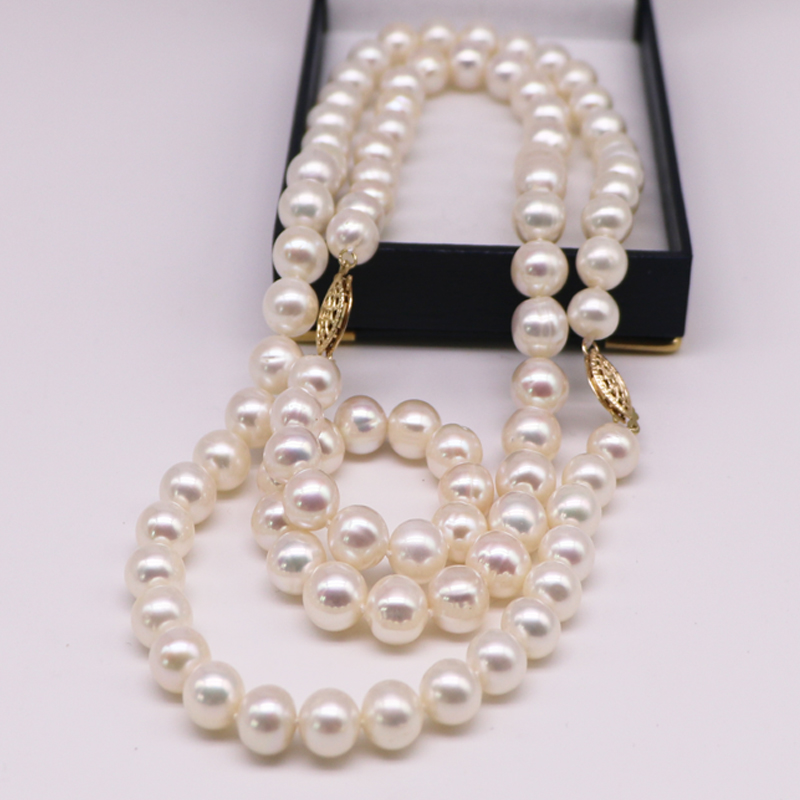 Freshwater Cultured Pearl Necklace 8-9Mm - HOOZ Z.P 8-9Mm Trắng Nước Ngọt