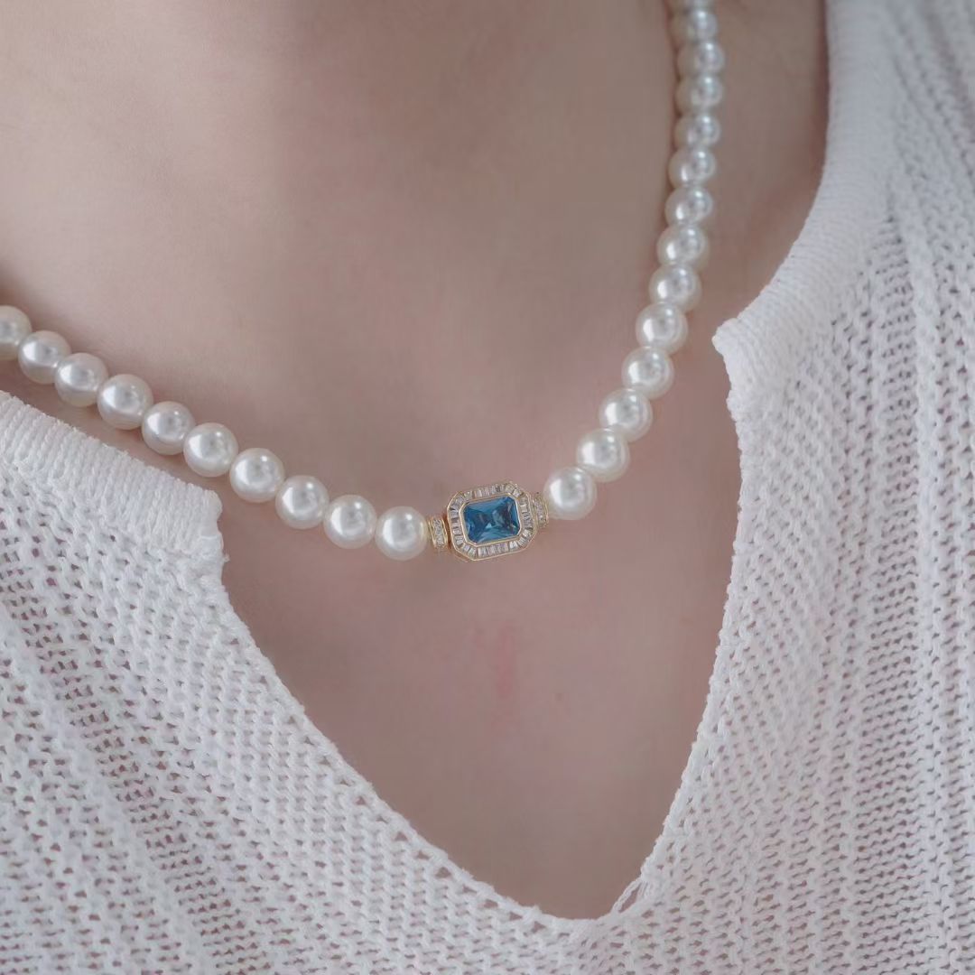 S925 Sterling Silver Necklace  - đánh giá và giá Silver Bead Clasps For Pearl Necklace