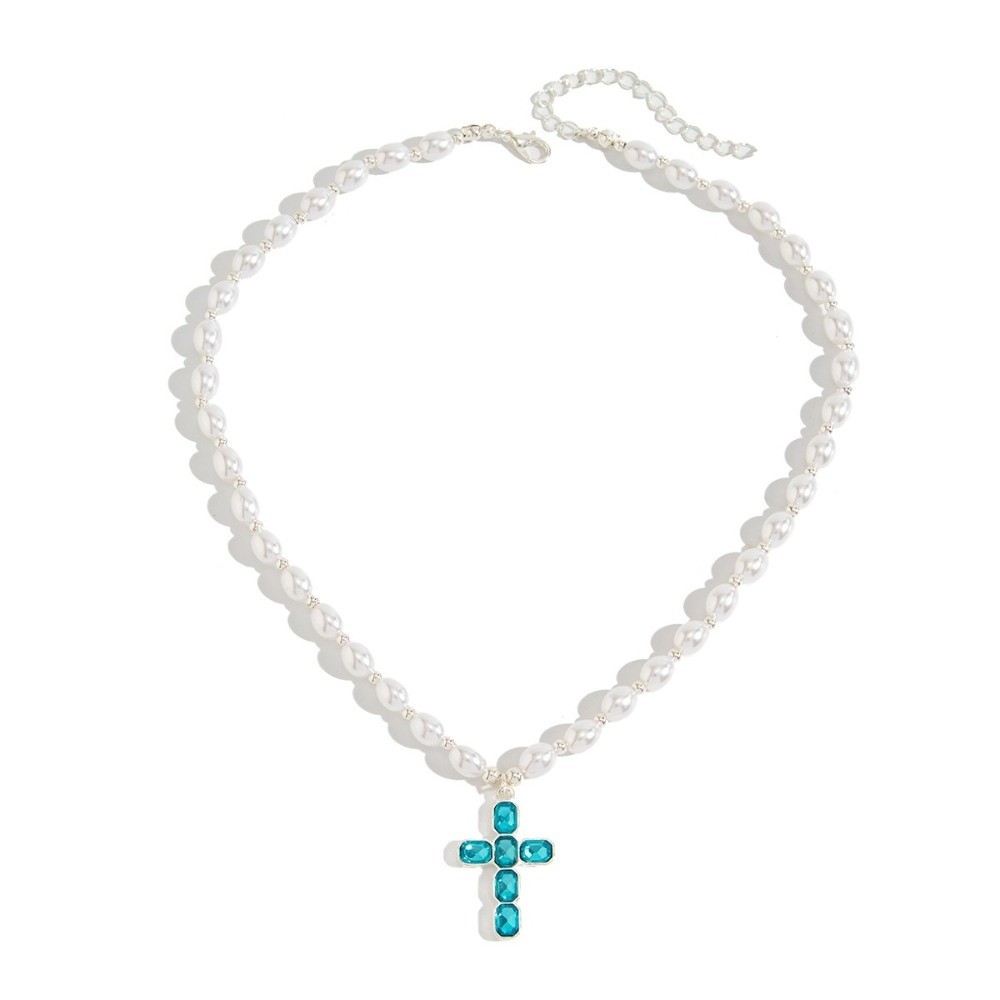 Fashion Cross Pendant Pendant  - đánh giá và giá Silver Bead Clasps For Pearl Necklace