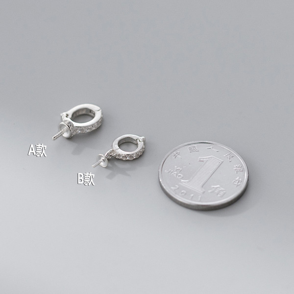 1pc 925 Sterling Silver AAA Zi - đánh giá và giá Silver Bead Clasps For Pearl Necklace