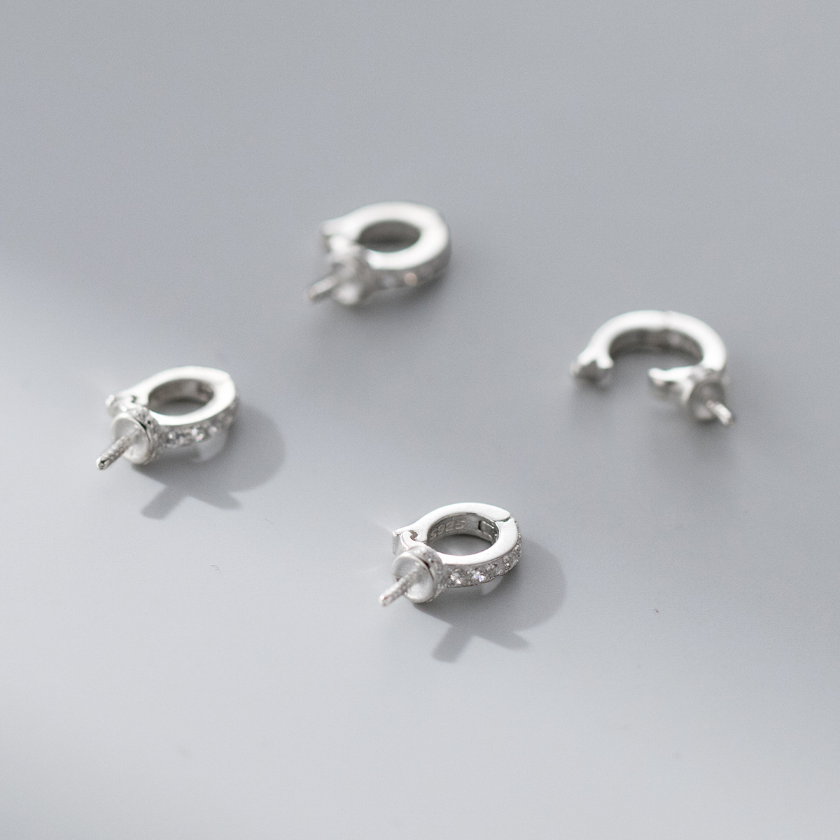1pc 925 Sterling Silver AAA Zi - đánh giá và giá Silver Bead Clasps For Pearl Necklace