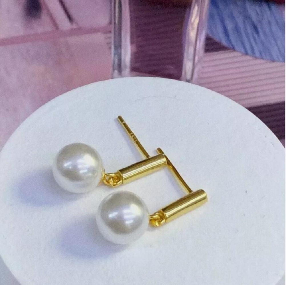 High end AAAA++++9-10mm 10-11m - đánh giá và giá Akoya Pearl Stud Earrings Sterling Silver