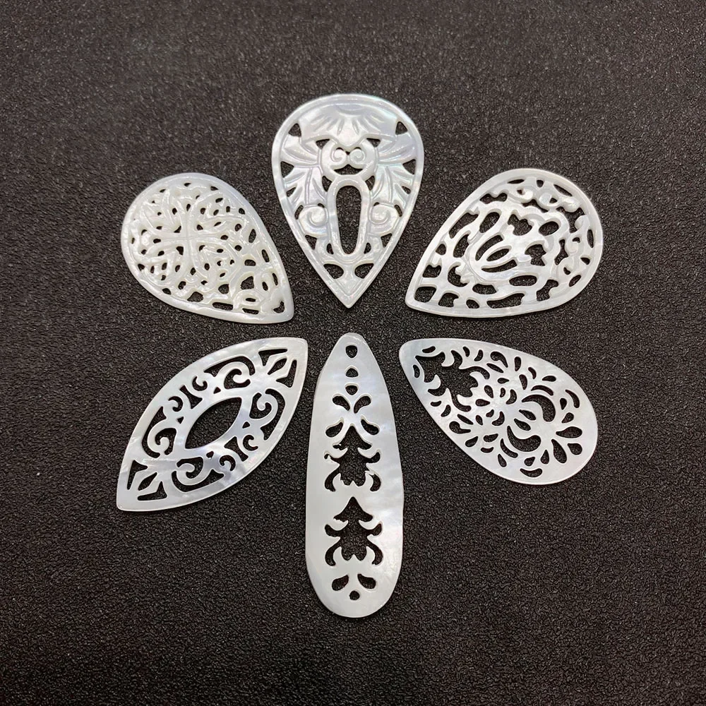 Tự Nhiên Ốc-Ngọc Trai Mặt Dây  - đánh giá và giá Mother Of Pearl Shell Pendant Necklace