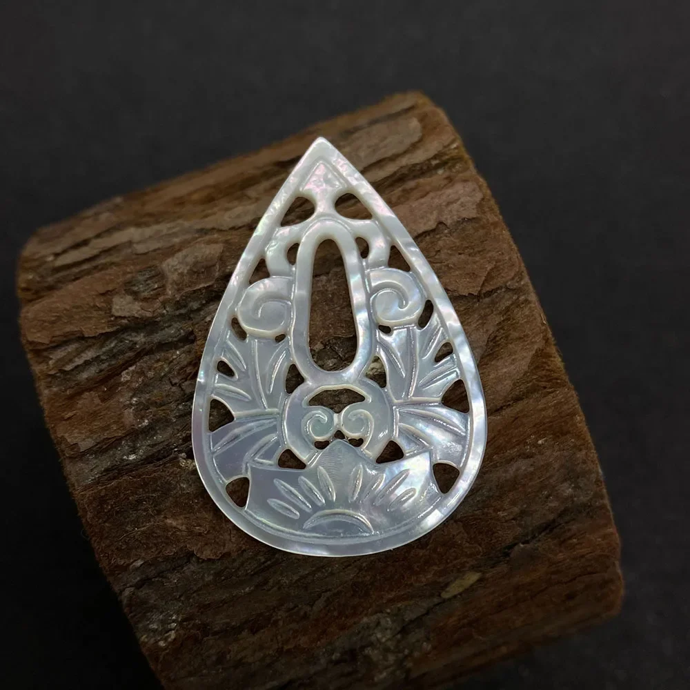 Tự Nhiên Ốc-Ngọc Trai Mặt Dây  - đánh giá và giá Mother Of Pearl Shell Pendant Necklace