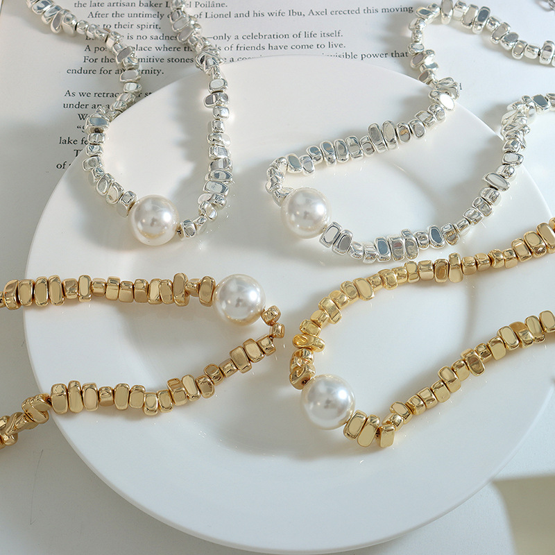 Cao Cấp Vòng Cổ Cao Cấp Giả Ng - đánh giá và giá Silver Bead Clasps For Pearl Necklace