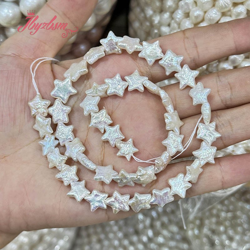 10-12mm Natural Freshwater Pea - đánh giá và giá Natural Freshwater Pearl Strand Loose Beads
