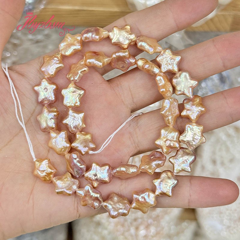 10-12mm Natural Freshwater Pea - đánh giá và giá Natural Freshwater Pearl Strand Loose Beads