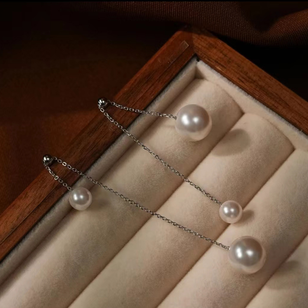 Japan akoya HUGE AAAA 8-9mm 9- - đánh giá và giá Akoya Pearl Stud Earrings Sterling Silver