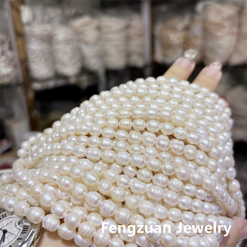 AA Medium Quality Natural Fres - đánh giá và giá Natural Freshwater Pearl Strand Loose Beads