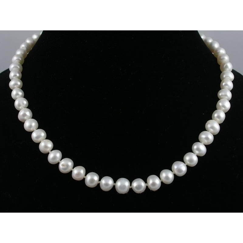 8-9mm Cultured Pearl Necklace  - đánh giá và giá Freshwater Cultured Pearl Necklace 8-9Mm
