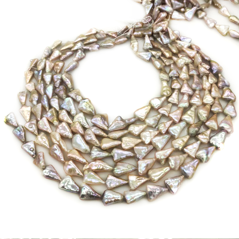 16 inches 11x17mm Natural Lave - đánh giá và giá Natural Freshwater Pearl Strand Loose Beads