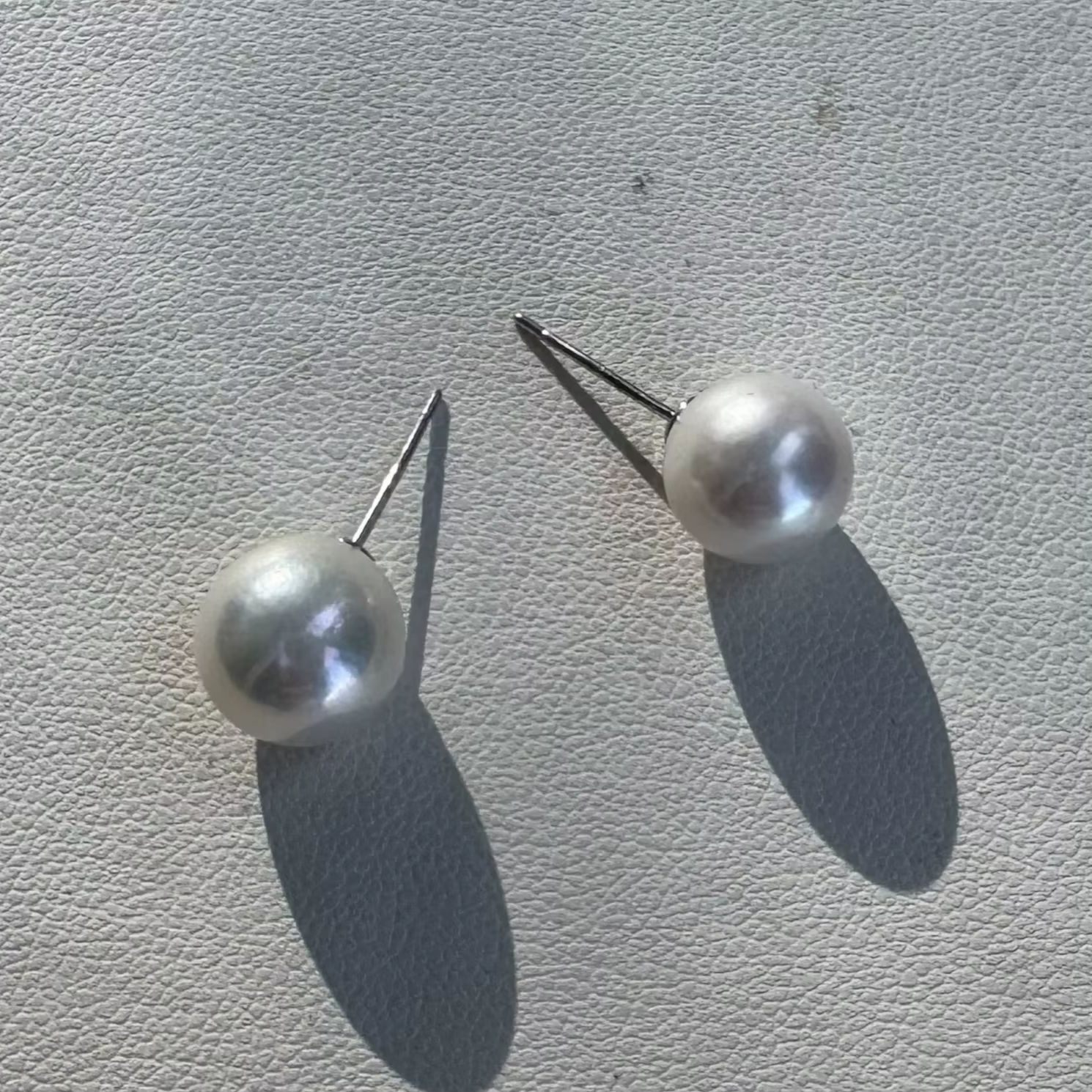 Gorgeous jewelry earrings AAAA - đánh giá và giá Akoya Pearl Stud Earrings Sterling Silver