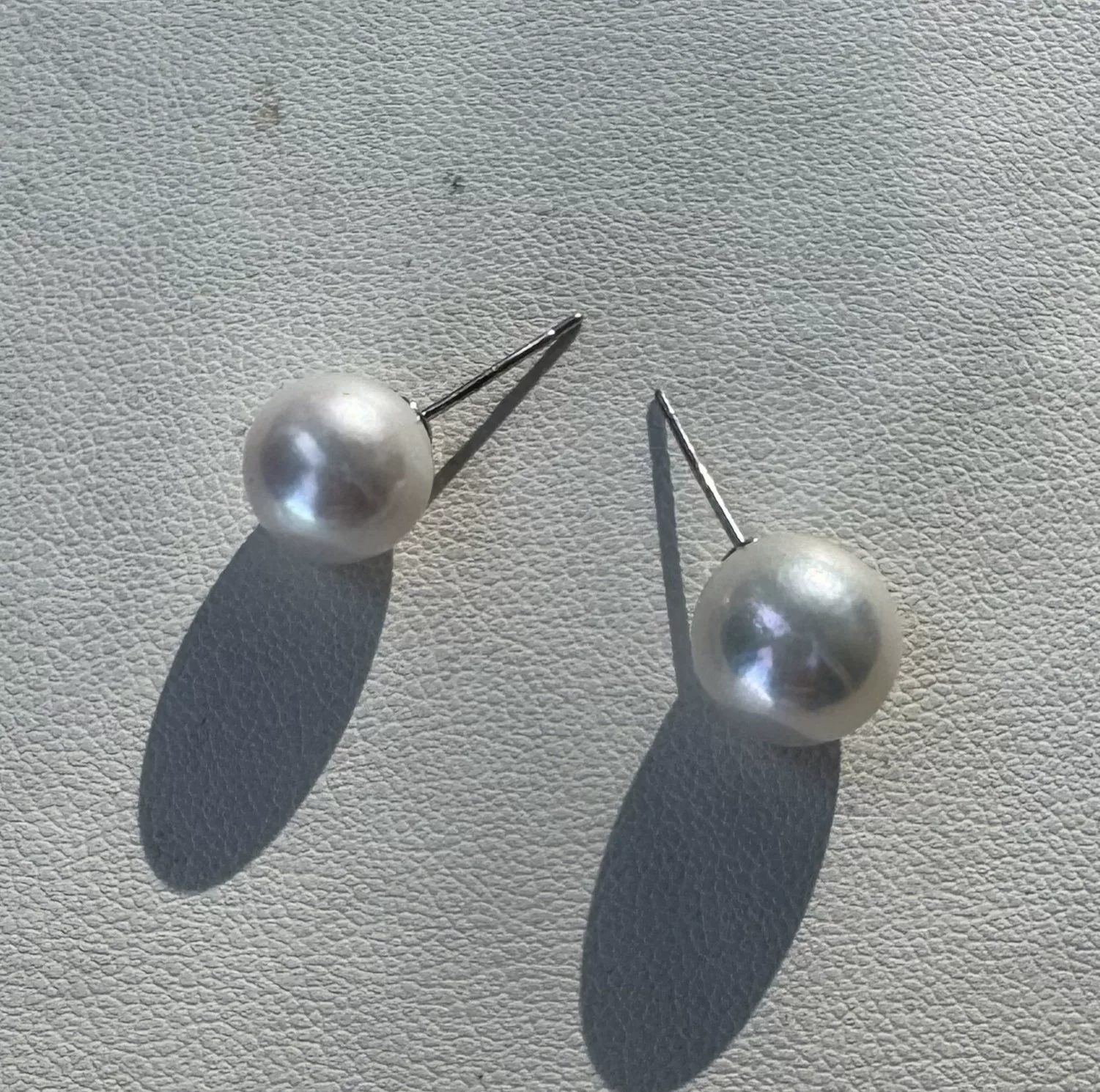 Gorgeous jewelry earrings AAAA - đánh giá và giá Akoya Pearl Stud Earrings Sterling Silver
