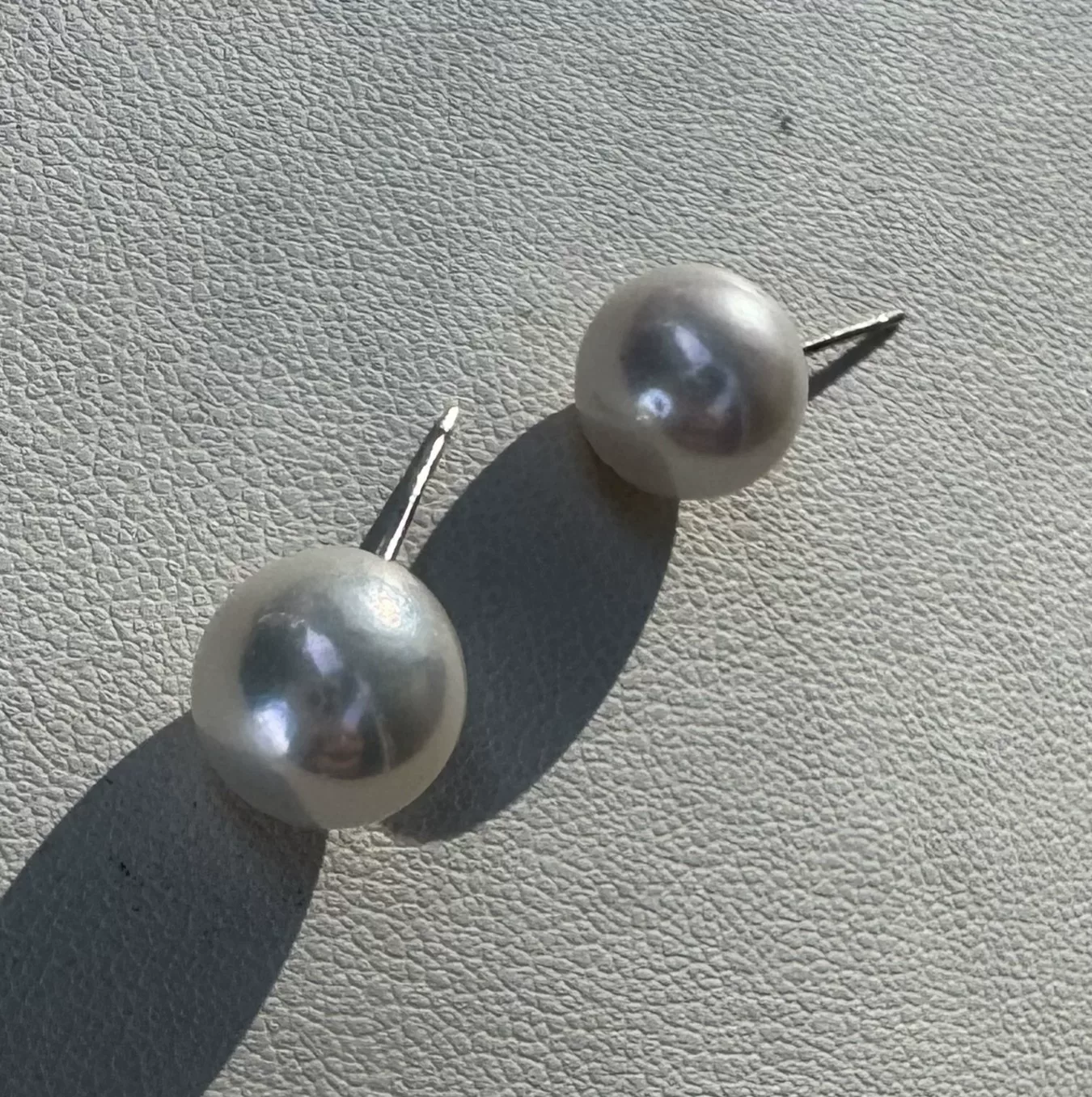 Gorgeous jewelry earrings AAAA - đánh giá và giá Akoya Pearl Stud Earrings Sterling Silver