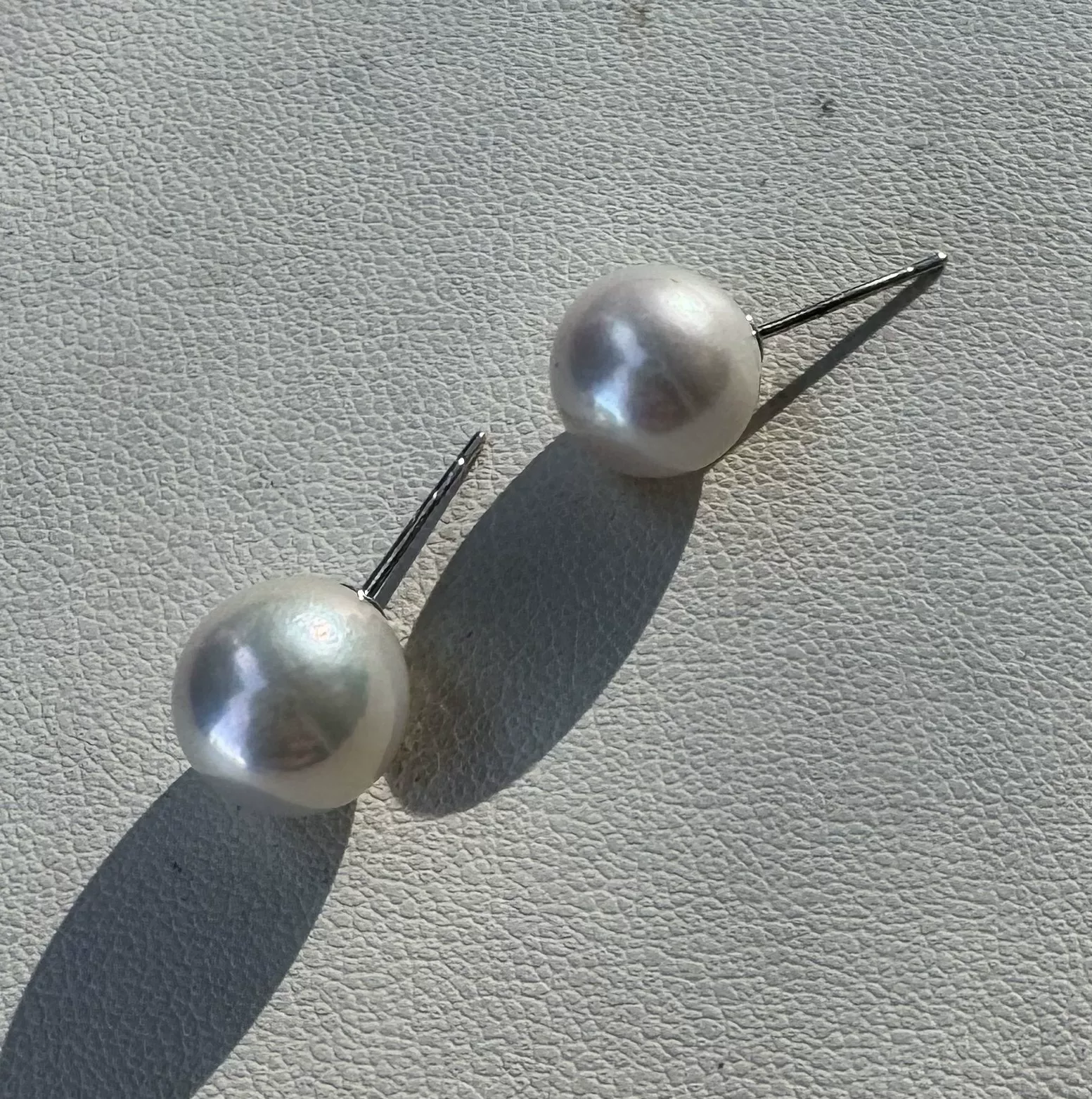 Gorgeous jewelry earrings AAAA - đánh giá và giá Akoya Pearl Stud Earrings Sterling Silver