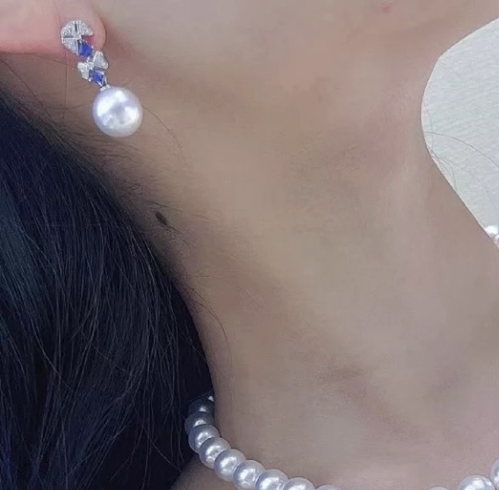 Charming Japanese Pearl AAAA9- - đánh giá và giá Akoya Pearl Stud Earrings Sterling Silver