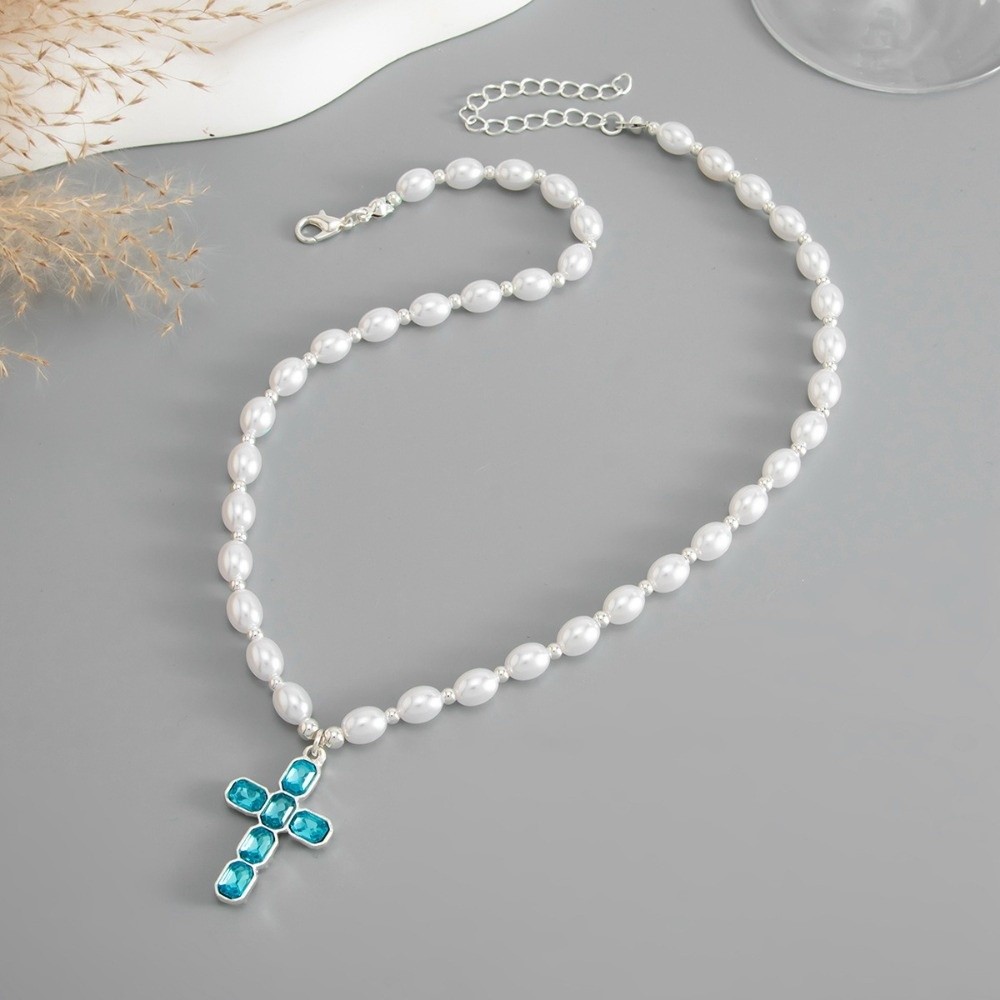 Fashion Cross Pendant Pendant  - đánh giá và giá Silver Bead Clasps For Pearl Necklace