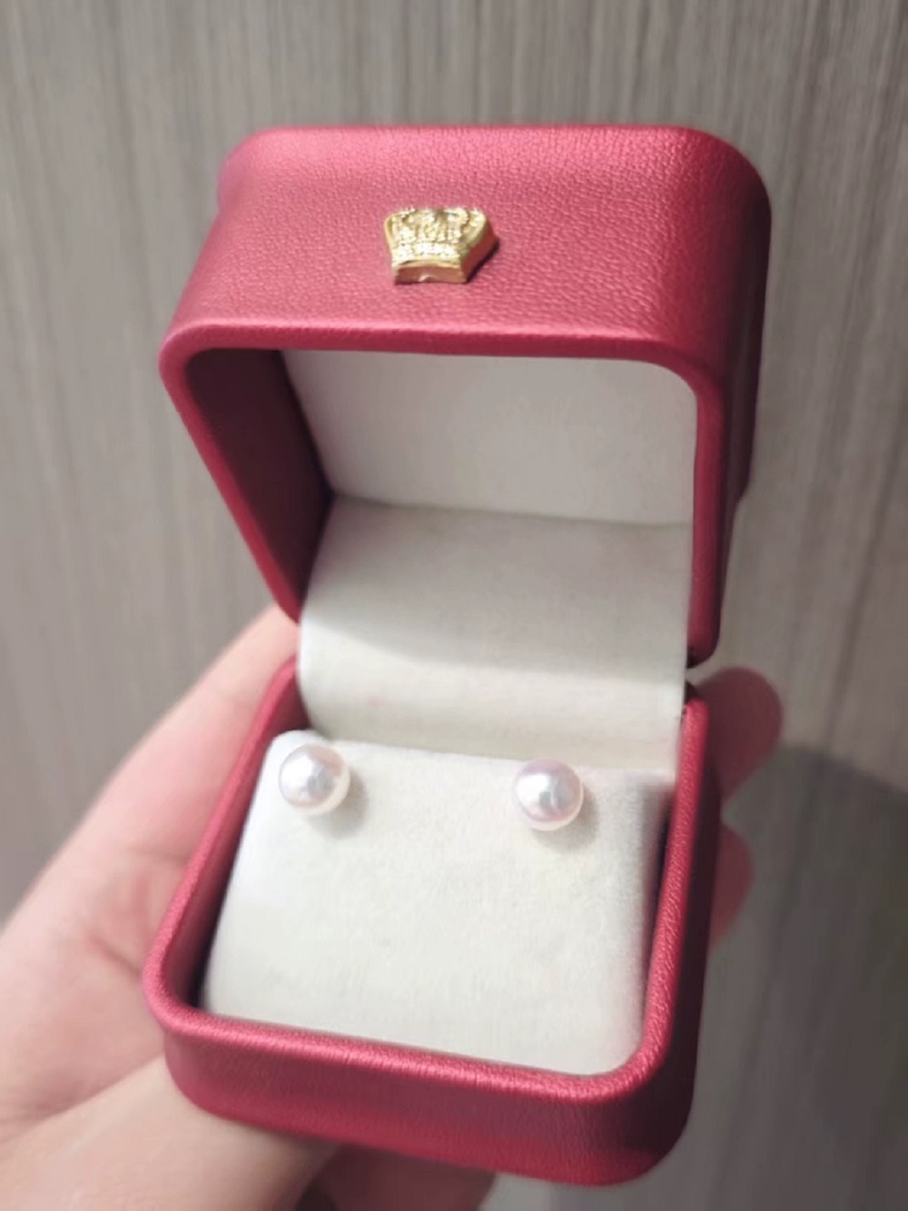 Natural white akoyaAAAA8-9mm p - đánh giá và giá Akoya Pearl Stud Earrings Sterling Silver