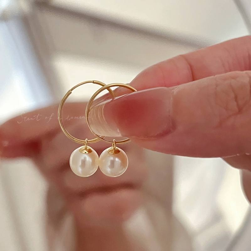 SOMILIA S925 Sterling Silver J - đánh giá và giá Akoya Pearl Stud Earrings Sterling Silver