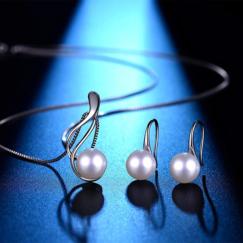Dainashi Thanh Lịch Nữ Bạc 925 - đánh giá và giá Freshwater Cultured Pearl Necklace 8-9Mm