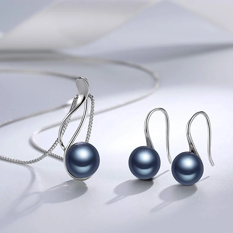 Dainashi Thanh Lịch Nữ Bạc 925 - đánh giá và giá Freshwater Cultured Pearl Necklace 8-9Mm