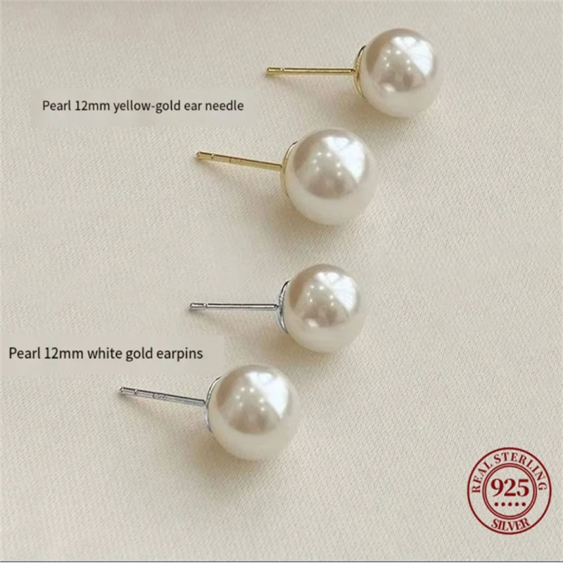 SOMILIA 925 Sterling Silver Fr - đánh giá và giá Akoya Pearl Stud Earrings Sterling Silver