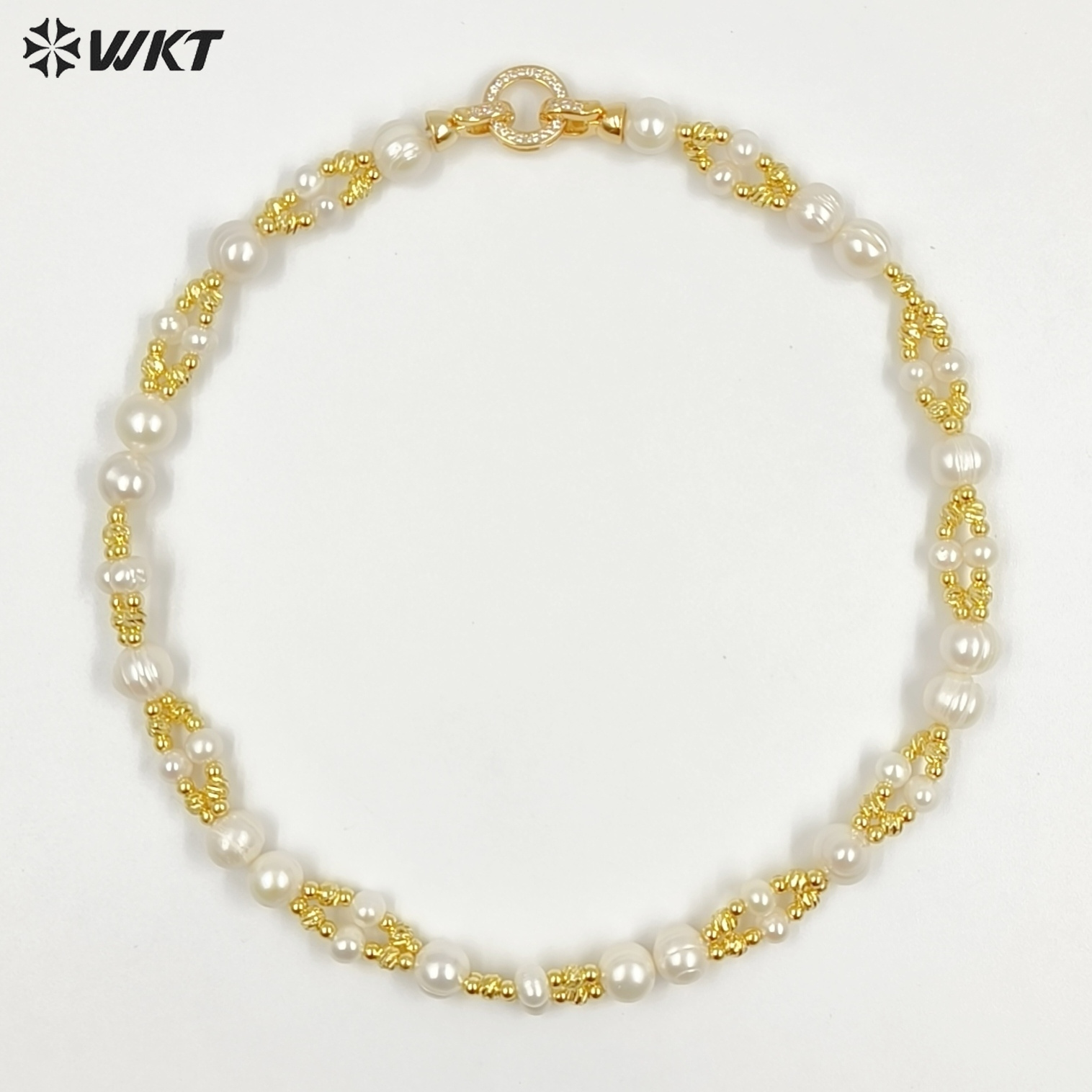 WT-JN376 WKT Versatile Advance - đánh giá và giá Baroque Pearl Pendant Necklace Gold