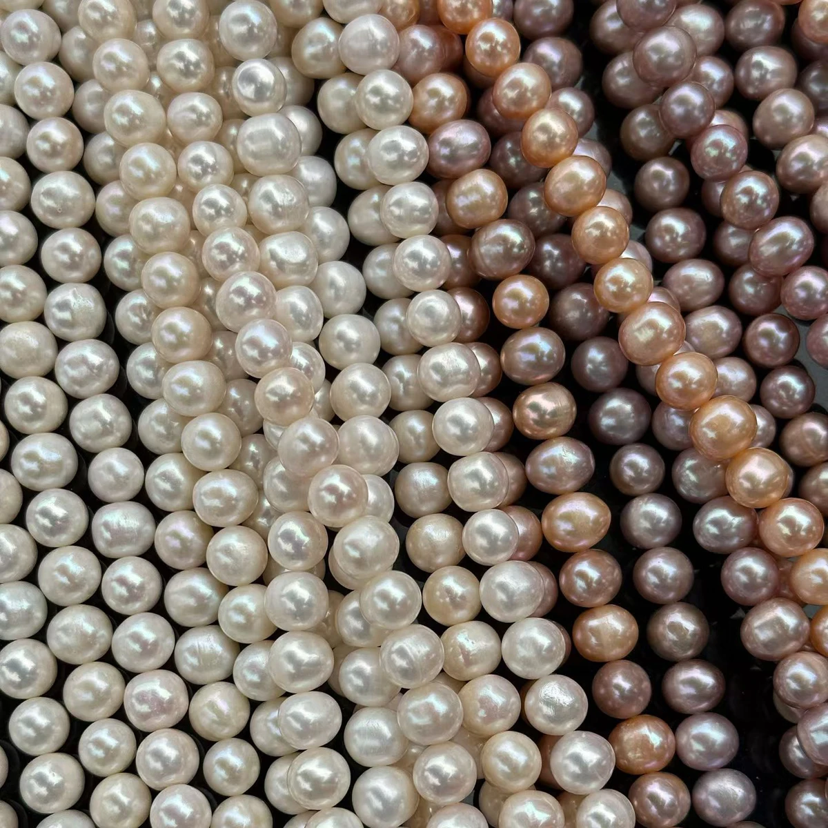 8-9mm AAAA Natural Freshwater  - đánh giá và giá Freshwater Cultured Pearl Necklace 8-9Mm