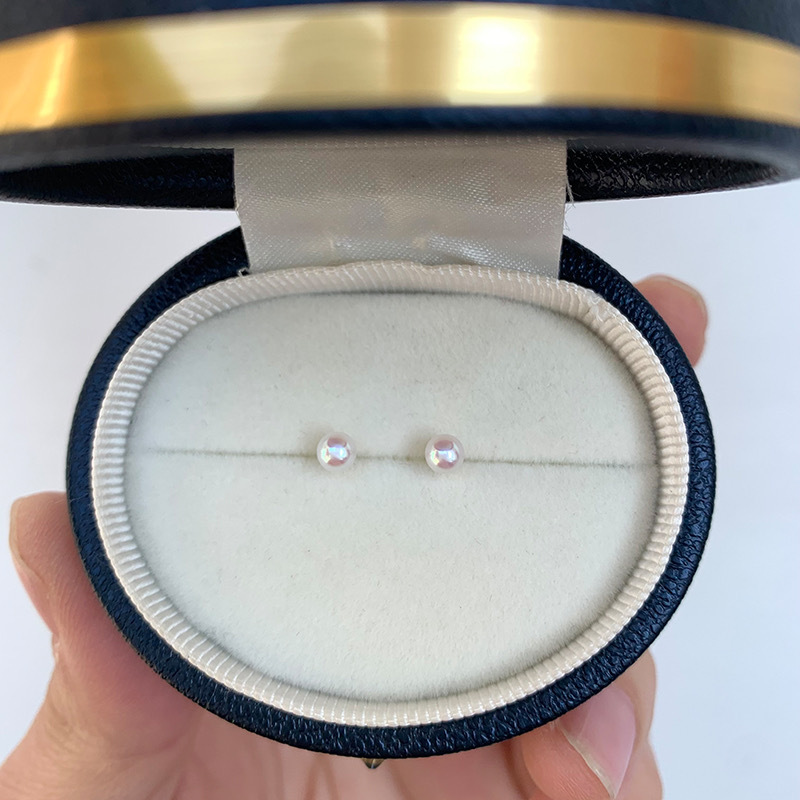 Natural freshwater akoya pearl - đánh giá và giá Akoya Pearl Stud Earrings Sterling Silver