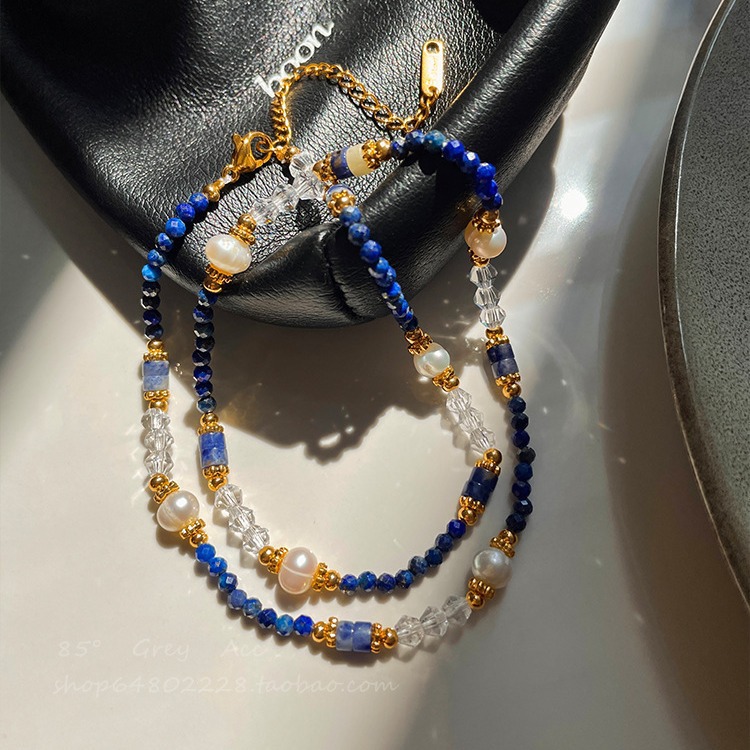New Design 100% Natural Freshw - đánh giá và giá Baroque Pearl Pendant Necklace Gold