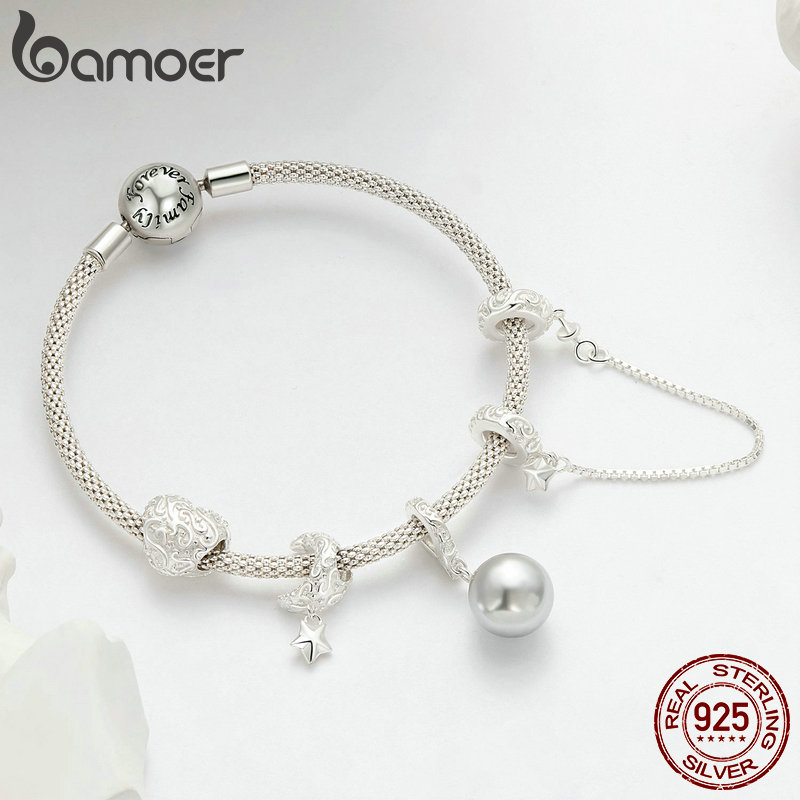 Bamoer 925 Sterling Silver Moo - đánh giá và giá Mother Of Pearl Shell Pendant Necklace
