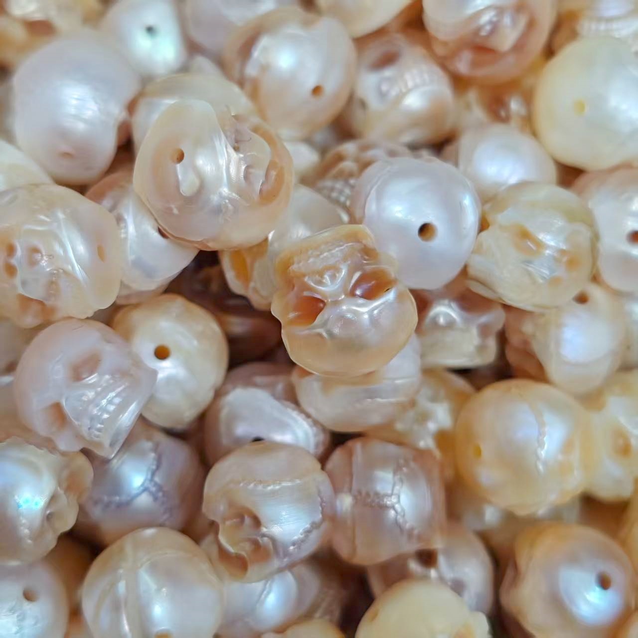 5 pcs Natural cultured pearl c - đánh giá và giá Freshwater Cultured Pearl Necklace 8-9Mm