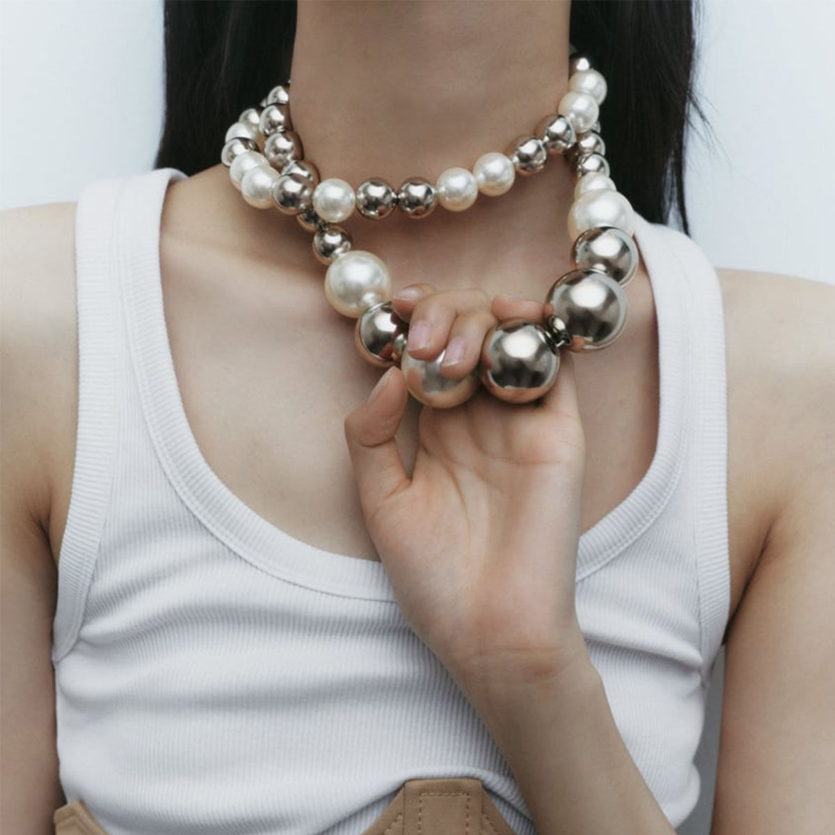 2026 New Fashion Double Layer  - đánh giá và giá Silver Bead Clasps For Pearl Necklace
