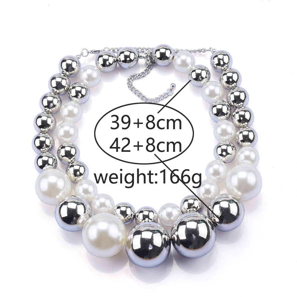 2026 New Fashion Double Layer  - đánh giá và giá Silver Bead Clasps For Pearl Necklace