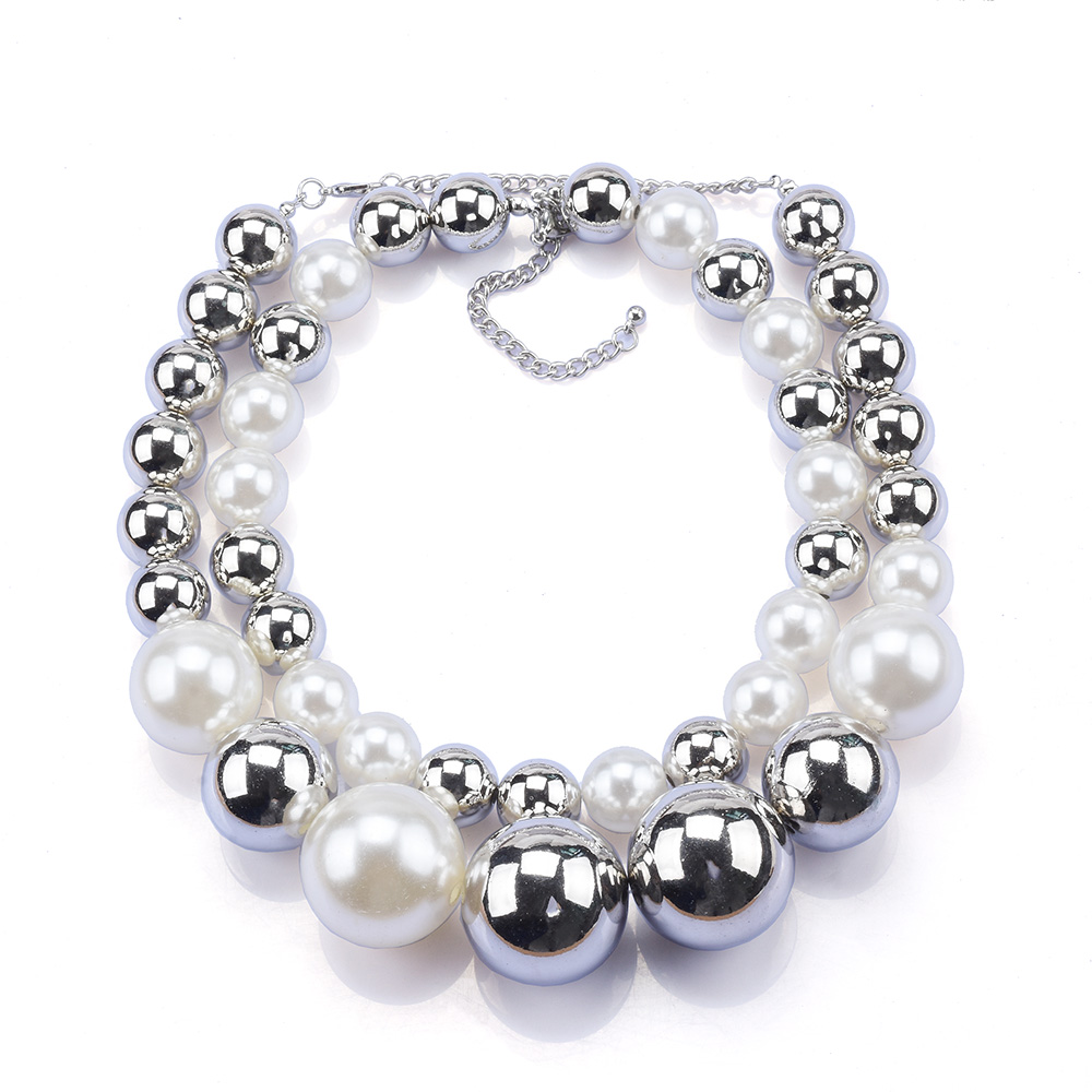 2026 New Fashion Double Layer  - đánh giá và giá Silver Bead Clasps For Pearl Necklace