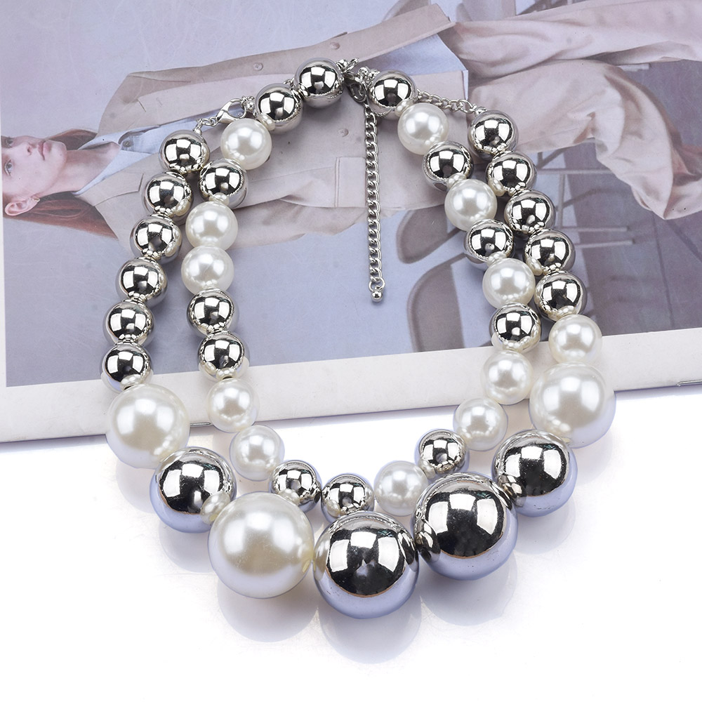 2026 New Fashion Double Layer  - đánh giá và giá Silver Bead Clasps For Pearl Necklace