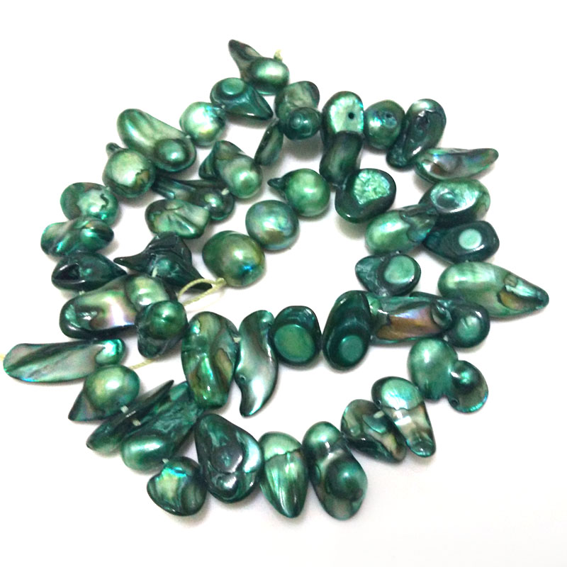 16 inches 11-13mm Multicolor N - đánh giá và giá Natural Freshwater Pearl Strand Loose Beads