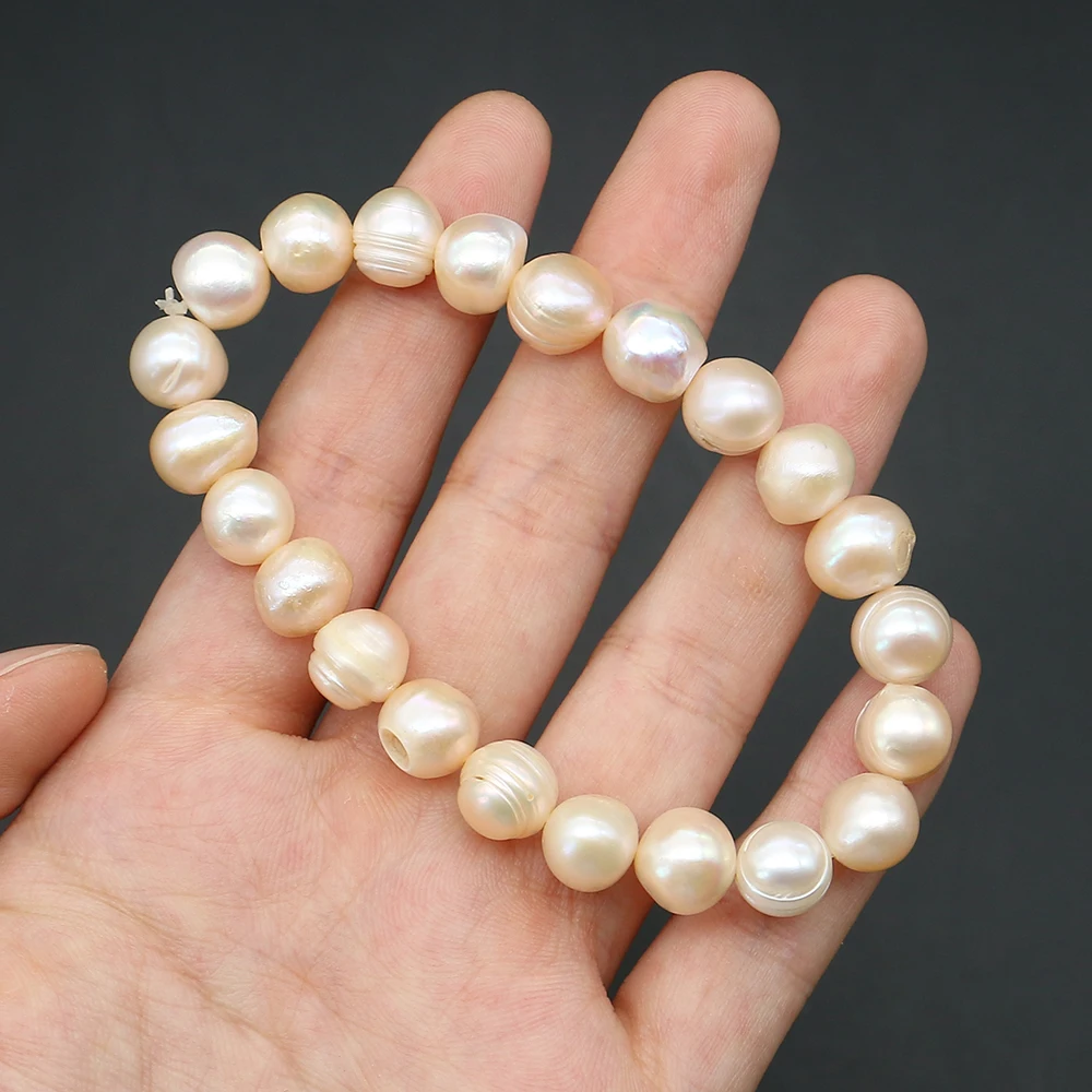 Natural Freshwater Screw Pearl - đánh giá và giá Natural Freshwater Pearl Strand Loose Beads