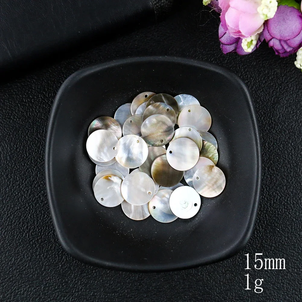 2PC 10--60mm Natural Polishing - đánh giá và giá Mother Of Pearl Shell Pendant Necklace